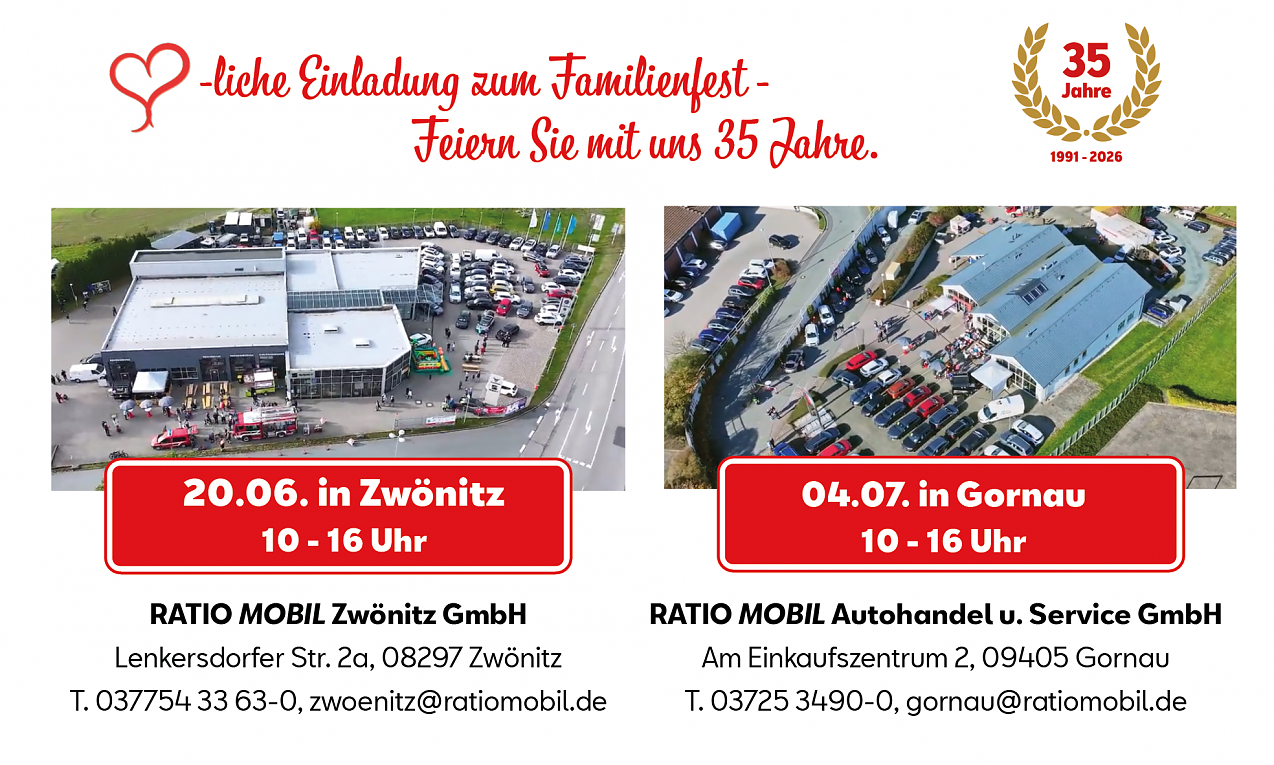 Wir laden Sie ein! (Foto: Ratio Mobil)