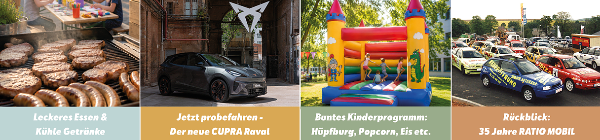 Programmhighlights zu unseren Familienfesten (Foto: Ratio Mobil)