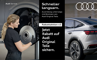Audi Rabattaktion - Fahrzeugalter X2