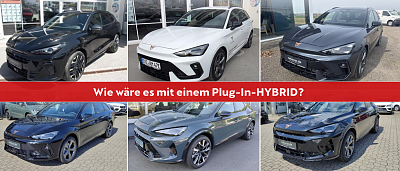 Plug-In-Hybrid Neu- und Vorf&uuml;hrwagen