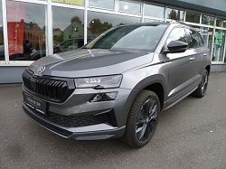 Bildbeschreibung: Skoda KAROQ SPORTLINE 1.5 TSI DSG, CO2-Klasse: E, MATRIX-LED AHZV NAVI