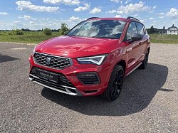 Bildbeschreibung: Seat ATECA FR BLACK EDITION 1.5 TSI DSG, CO2-Klasse: E, AHZV STANDH.