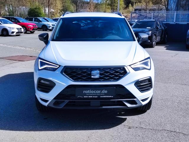 Seat ATECA FR BLACK EDITION 1.5 TSI DSG, CO2-Klasse: E, AHK NAVI SHZ Bildbeschreibung: Seat ATECA FR BLACK EDITION 1.5 TSI DSG, CO2-Klasse: E, AHK NAVI SHZ