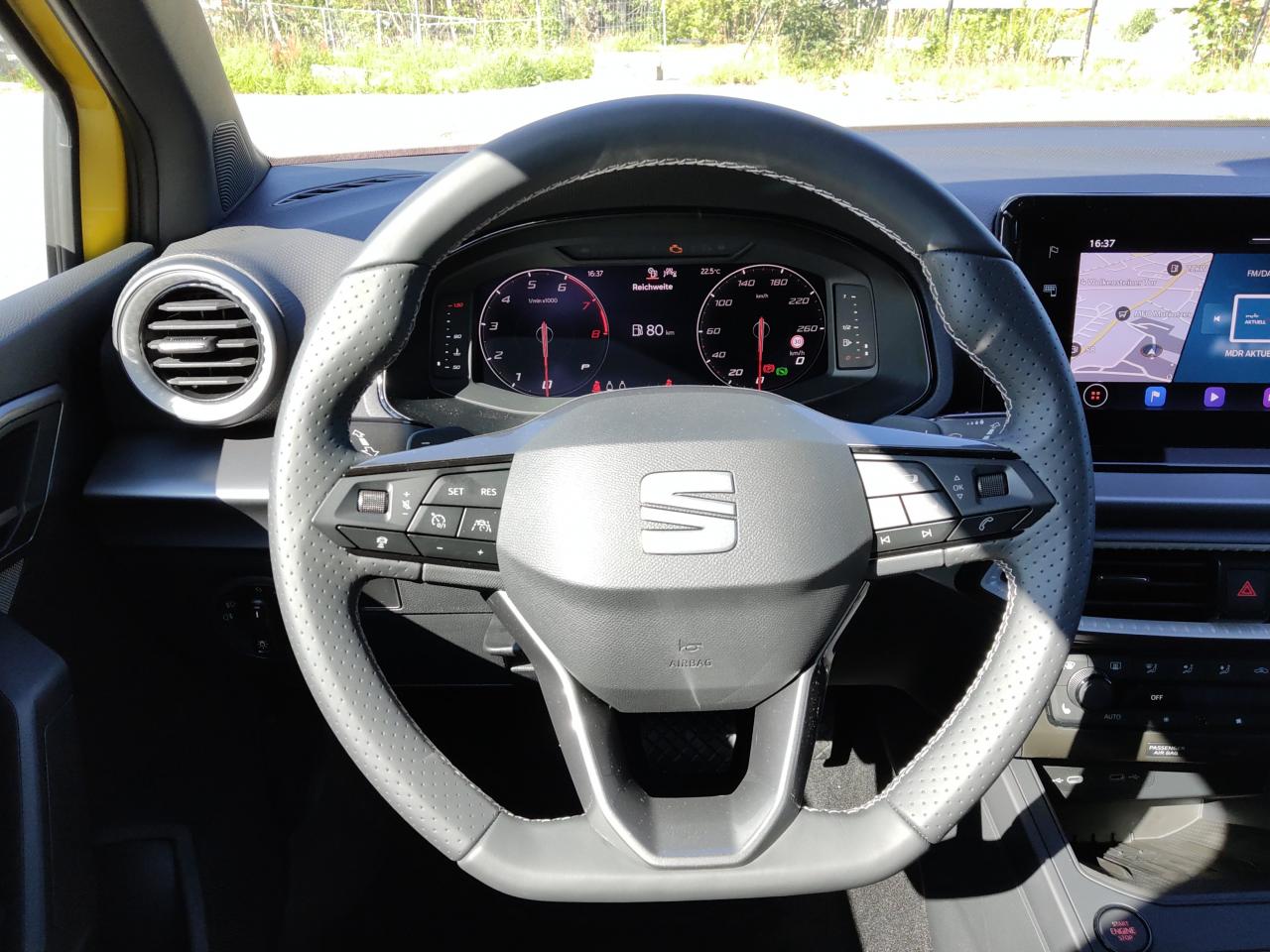Seat ARONA FR 1.0 TSI DSG, CO2-Klasse: D, NAVI SITZHEIZ. AHZV-VORBER. Bildbeschreibung: Seat ARONA FR 1.0 TSI DSG, CO2-Klasse: D, NAVI SITZHEIZ. AHZV-VORBER.