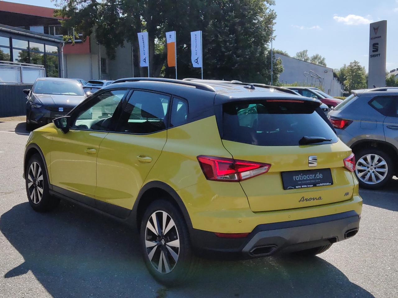 Seat ARONA FR 1.0 TSI DSG, CO2-Klasse: D, NAVI SITZHEIZ. AHZV-VORBER. Bildbeschreibung: Seat ARONA FR 1.0 TSI DSG, CO2-Klasse: D, NAVI SITZHEIZ. AHZV-VORBER.