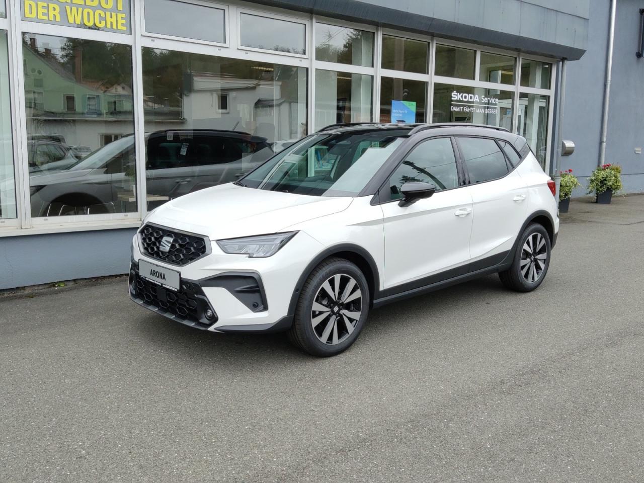 Seat ARONA FR 1.0 TSI DSG, CO2-Klasse: D, NAVI AHZV-VORBER. SHZ EPH Bildbeschreibung: Seat ARONA FR 1.0 TSI DSG, CO2-Klasse: D, NAVI AHZV-VORBER. SHZ EPH