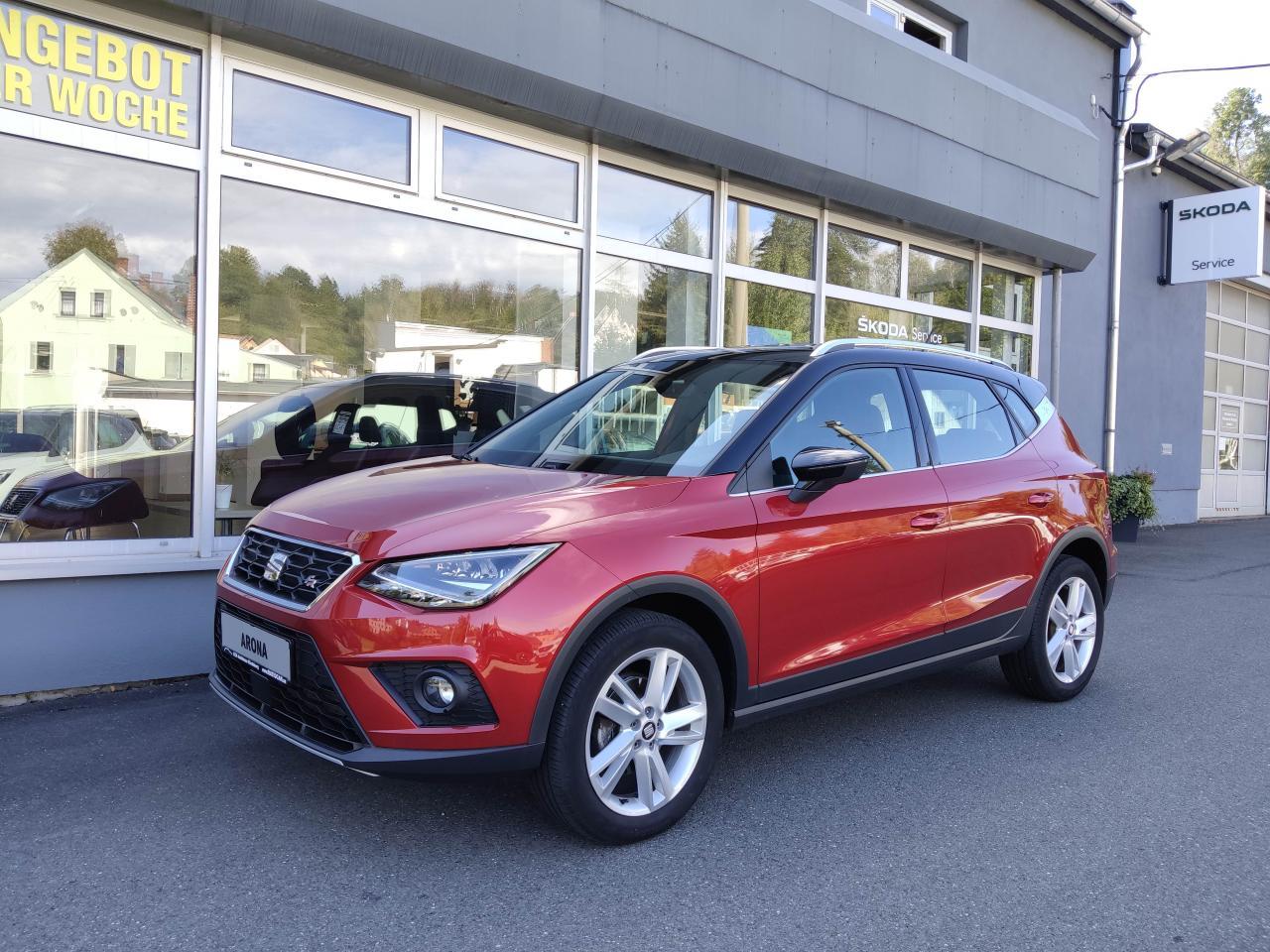 Seat ARONA FR 1.0 TSI DSG SCHECKHEFTGEPFL. SITZH. EPH Bildbeschreibung: Seat ARONA FR 1.0 TSI DSG SCHECKHEFTGEPFL. SITZH. EPH