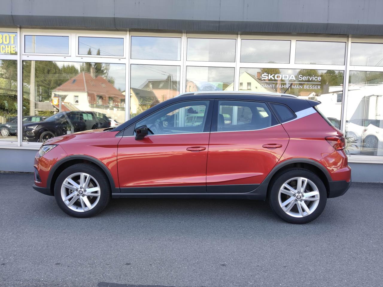 Seat ARONA FR 1.0 TSI DSG SCHECKHEFTGEPFL. SITZH. EPH Bildbeschreibung: Seat ARONA FR 1.0 TSI DSG SCHECKHEFTGEPFL. SITZH. EPH