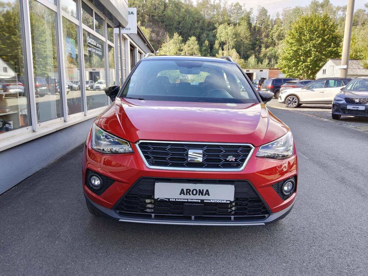 Seat ARONA FR 1.0 TSI DSG SCHECKHEFTGEPFL. SITZH. EPH Bildbeschreibung: Seat ARONA FR 1.0 TSI DSG SCHECKHEFTGEPFL. SITZH. EPH