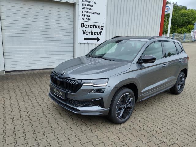 Skoda KAROQ SPORTLINE 1.5 TSI DSG, CO2-Klasse: E, PANOR.-D. MATRIX-LED Bildbeschreibung: Skoda KAROQ SPORTLINE 1.5 TSI DSG, CO2-Klasse: E, PANOR.-D. MATRIX-LED