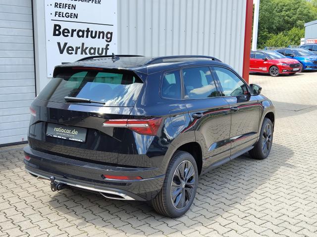 Skoda KAROQ SPORTLINE 1.5 TSI DSG, CO2-Klasse: E, PANORAMA MATRIX LED Bildbeschreibung: Skoda KAROQ SPORTLINE 1.5 TSI DSG, CO2-Klasse: E, PANORAMA MATRIX LED