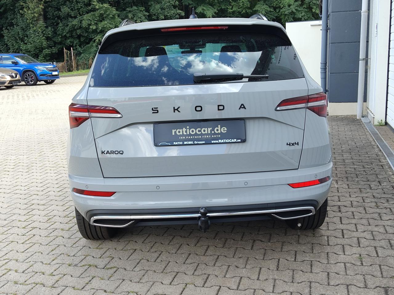 Skoda KAROQ SPORTLINE 2.0 TSI DSG 4X4, CO2-Klasse: F, AHZV MATRIX-LED Bildbeschreibung: Skoda KAROQ SPORTLINE 2.0 TSI DSG 4X4, CO2-Klasse: F, AHZV MATRIX-LED